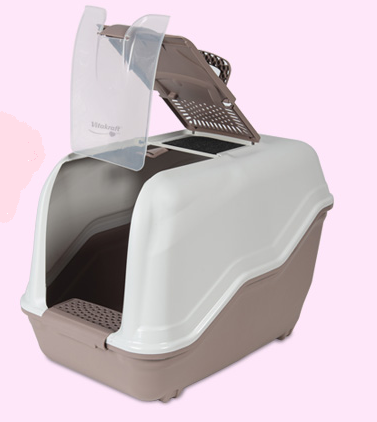 Vitakraft – Cat Toilette chiusa con filtro e paletta. 54x39x40 cm - -  ZOOLOGOS - Negozio Animali
