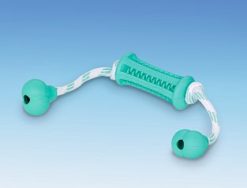 Nobby – gioco Dental Line in gomma con corda. 37cm
